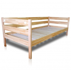 Односпальне ліжко Бремен зі спинками - масло